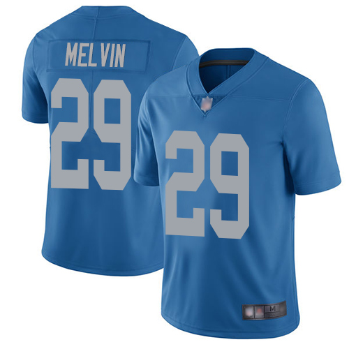 Detroit Lions Limited Blue Men Rashaan Melvin Alternate Jersey NFL Football #29 Vapor Untouchable->youth nfl jersey->Youth Jersey